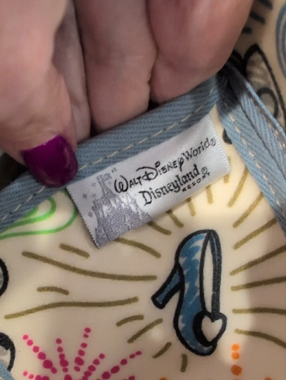 Dooney & Bourke Disneyland Disney Parks Sketch Satchel Bag